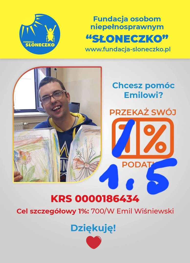 Agata Wiśniewska zbiera też 1,5 proc. podatku
