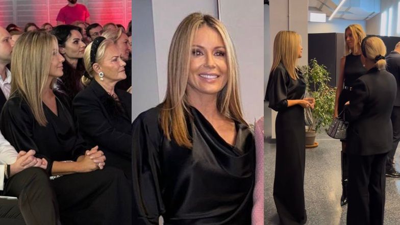 Małgorzata Rozenek w towarzystwie milionerek na gali Forbesa