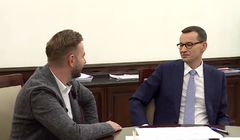 WP i 300polityka relacjonują dzień Mateusza Morawieckiego, Kacprzak i Machała gospodarzami wieczoru wyborczego