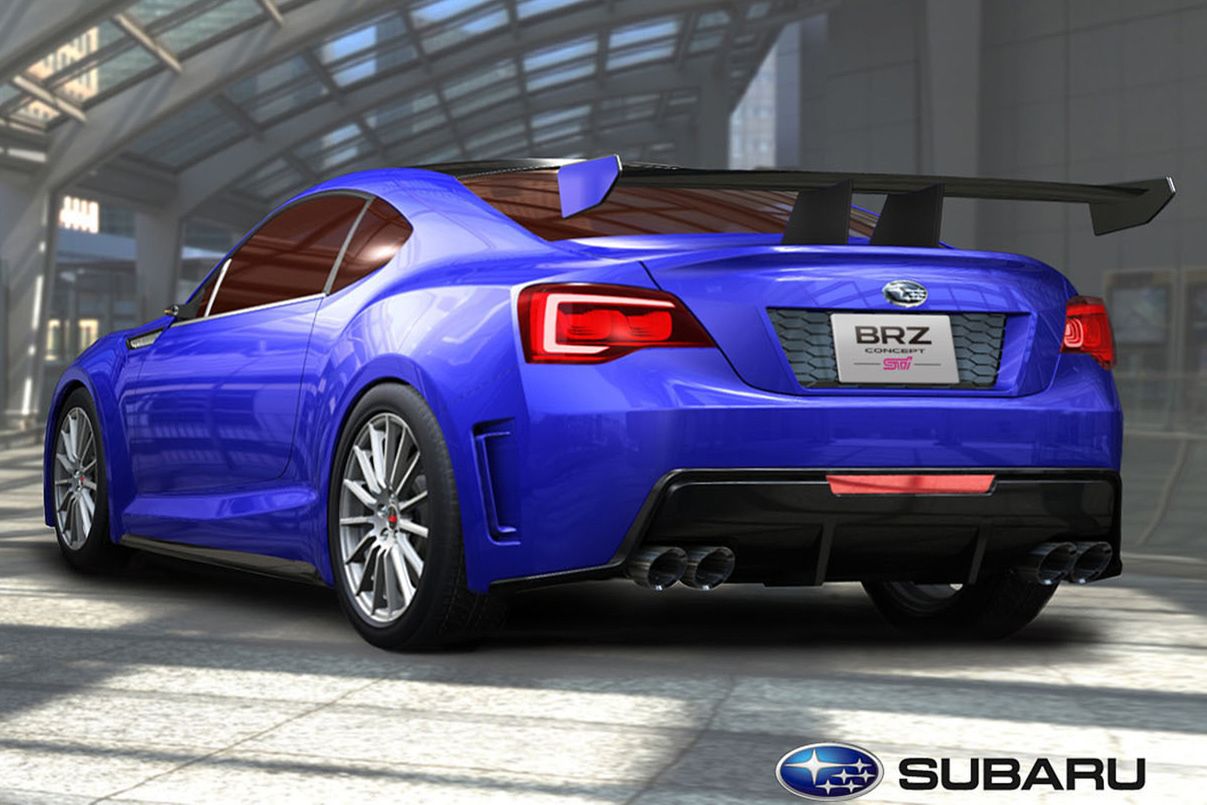 Subaru BRZ Concept - STI to Debut at Los Angeles International Auto Show.  (PRNewsFoto/Subaru of America, Inc.)