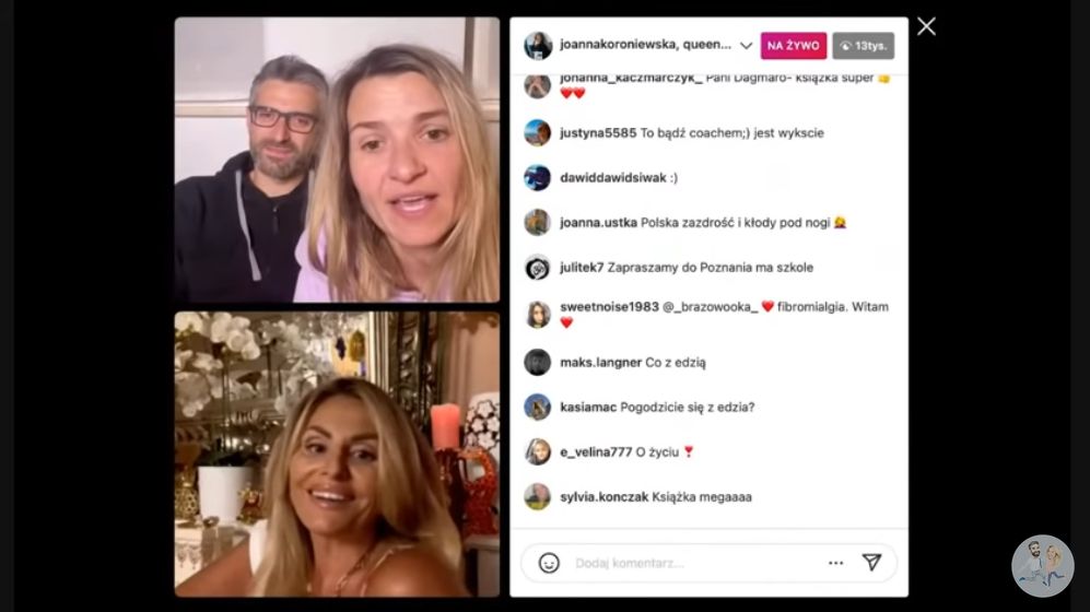 Dagmara Kaźmierska na "Domówce u Dowborów"