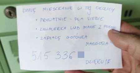 Znalazłeś taką karteczkę w skrzynce? Uważaj, stoi za tym sprytny mechanizm