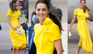 Nierówna walka z wiatrem. Zachwycająca Kate o krok od wpadki