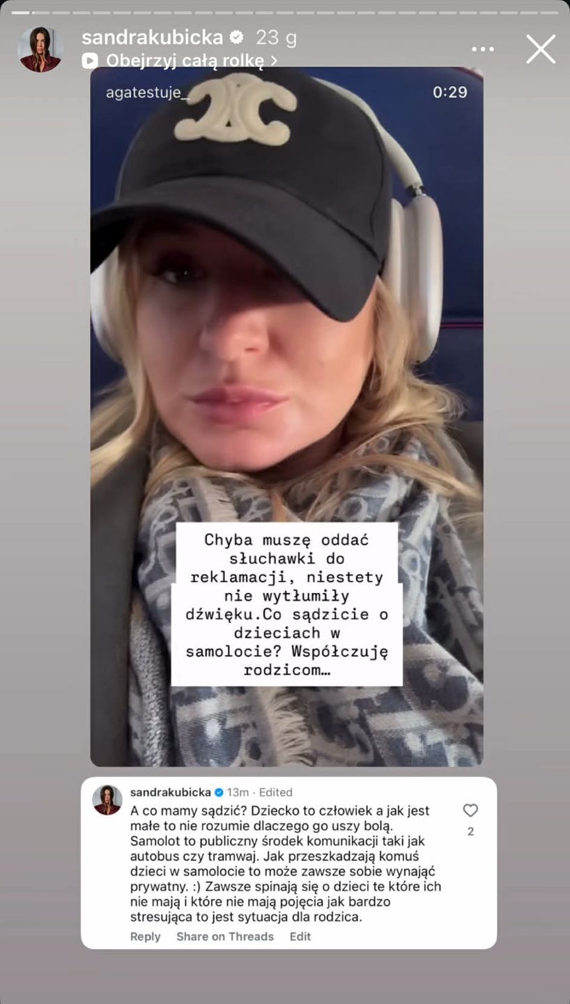 Sandra Kubicka odpala się na Agatatestuje