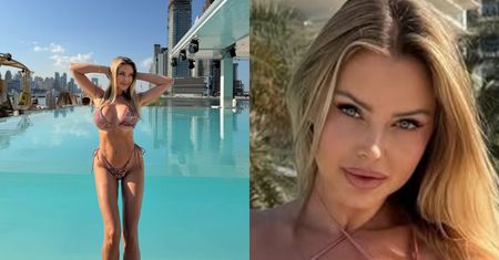 Ola Ciupa w bikini wygina się nad basenem w Dubaju (ZDJĘCIA)