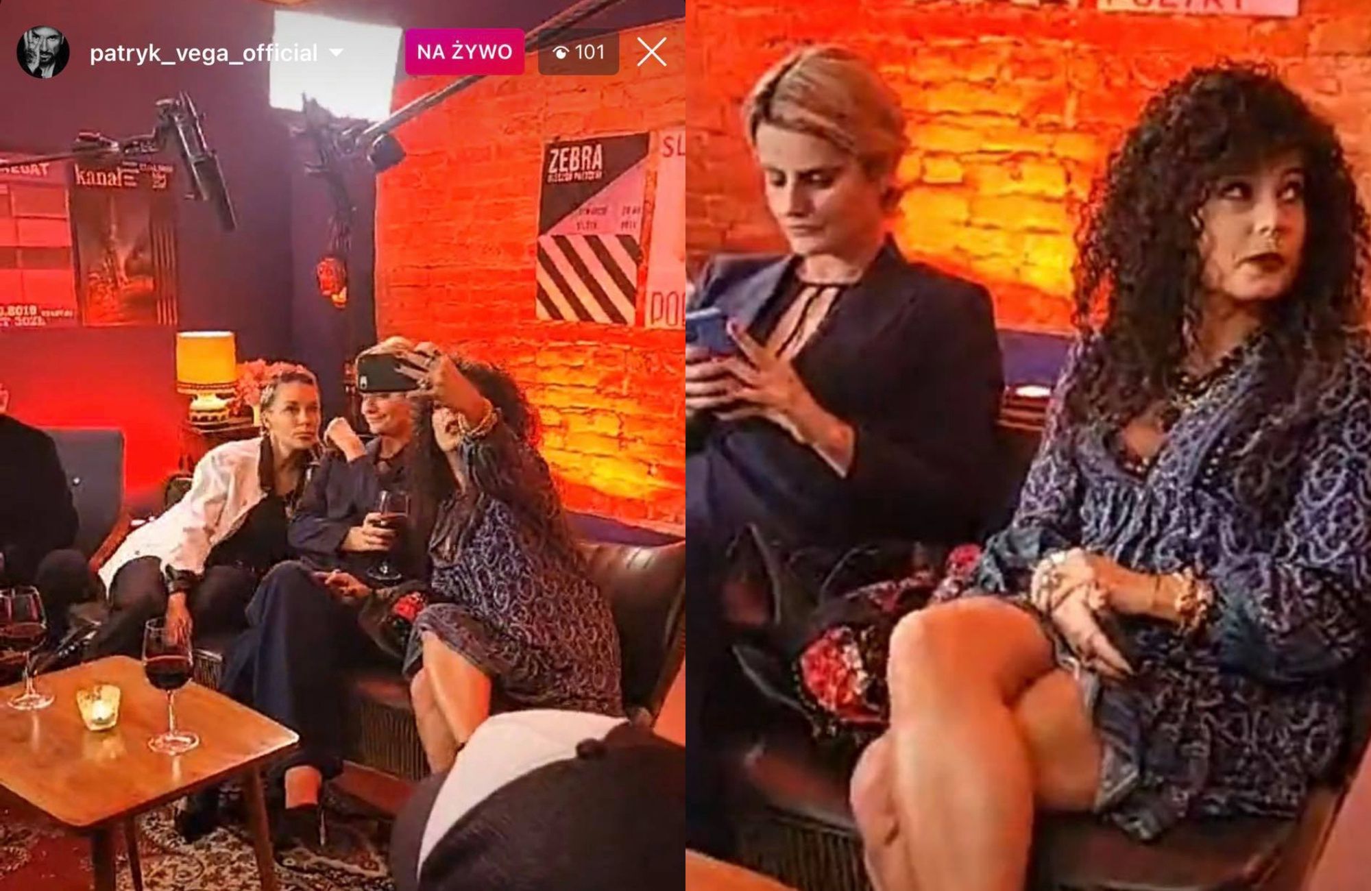 Małgorzata Rozenek, Zosia Zborowska i Anna Mucha na planie filmu Patryka Vegi