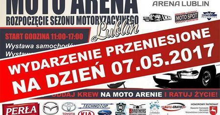 Motoryzacyjne rozpoczęcie sezonu przeniesione. Wszystko przez niekorzystną pogodę