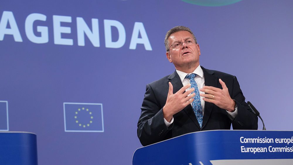 Unijny komisarz ds. handlu Marosz Szefczovicz 