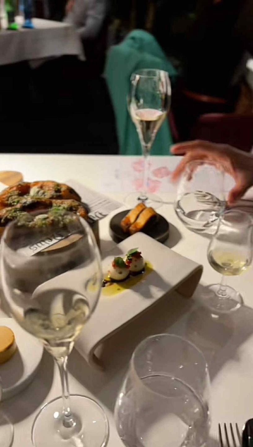 Kasia Węsierska w restauracji z gwiazdką Michelin