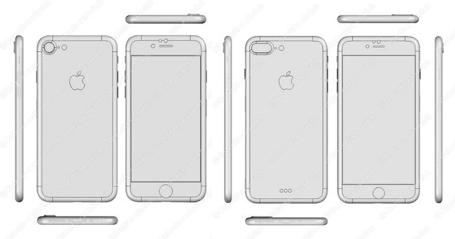 Wizualizacja iPhone'a 7 oraz "iPhone'a Pro"