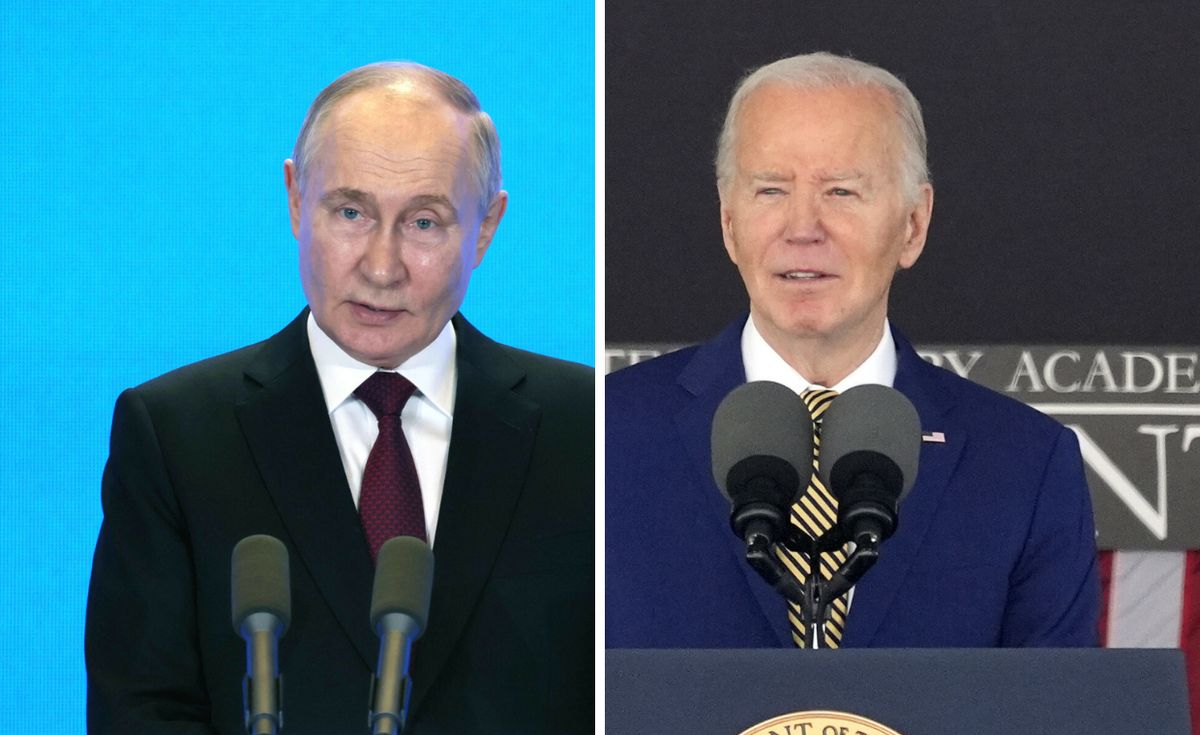 Propaganda Kremla szaleje. "Biden obraził Putina"