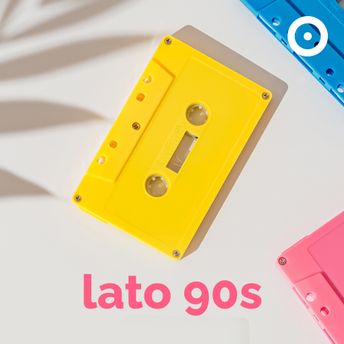 Logo stacji Lato 90s