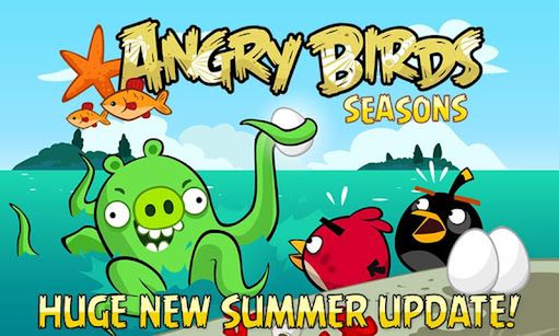 Nowe, wodne plansze do Angry Birds Seasons [wideo]