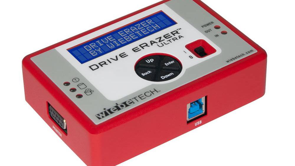 Drive eRazer Ultra - skuteczne usuwanie danych z twardych dysków 1