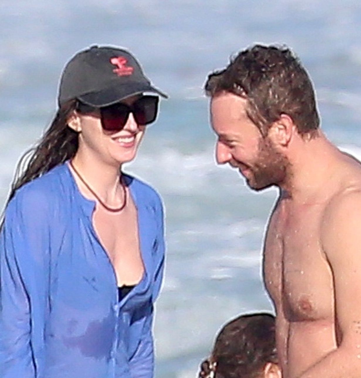 Dakota Johnson i Chris Martin na wakacjach w Meksyku