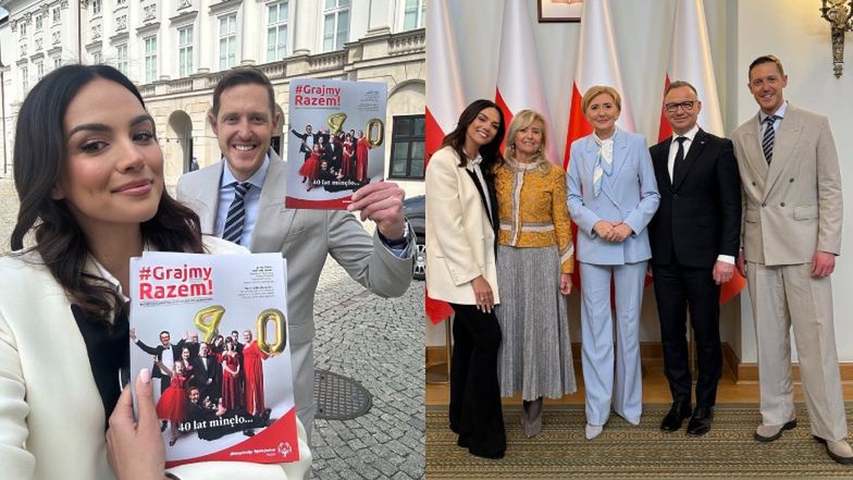 Paulina Krupińska na spotkaniu z zawodnikam Olimpiad Specjalnych