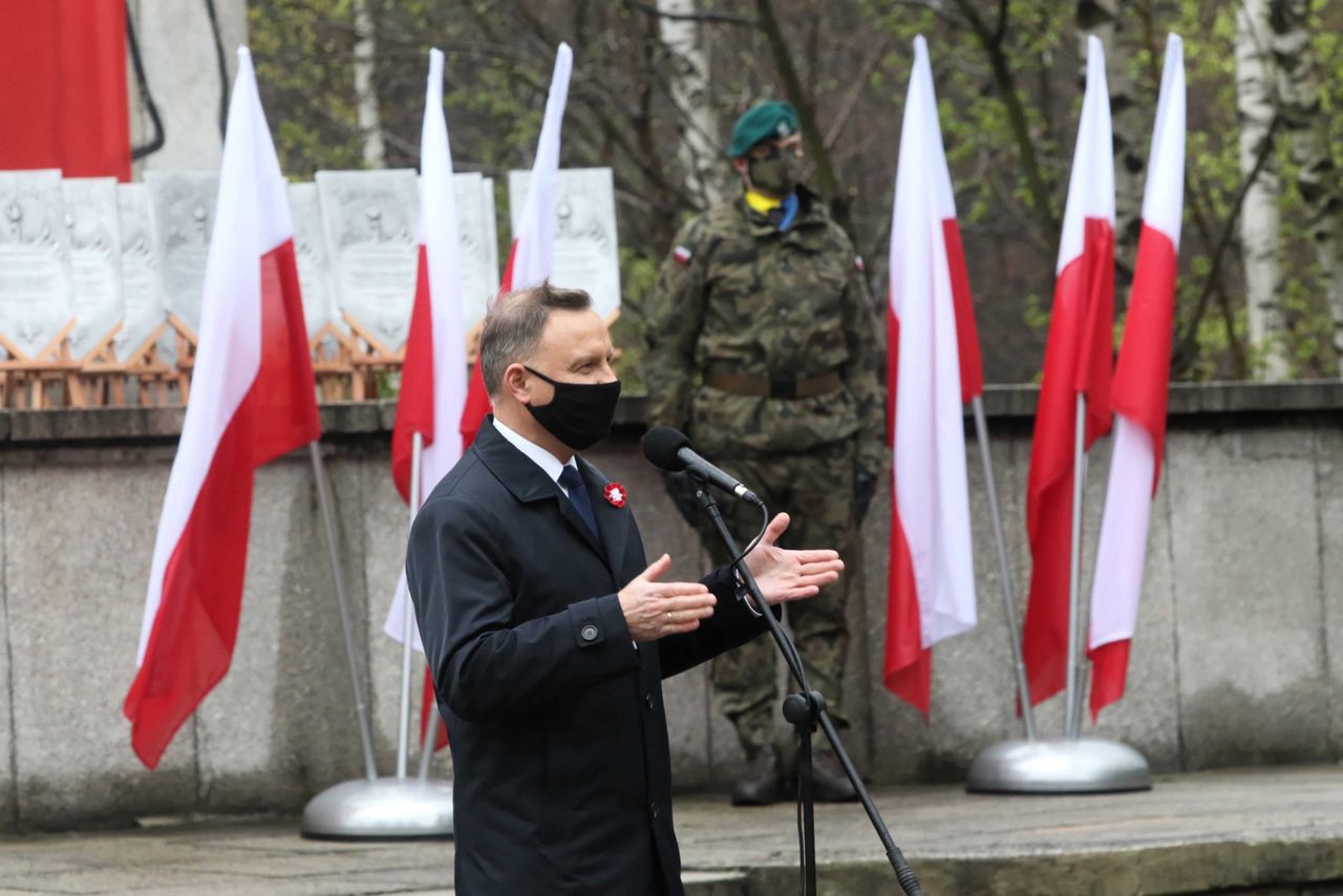 Andrzej Duda tłumaczy się ze swojej wpadki 