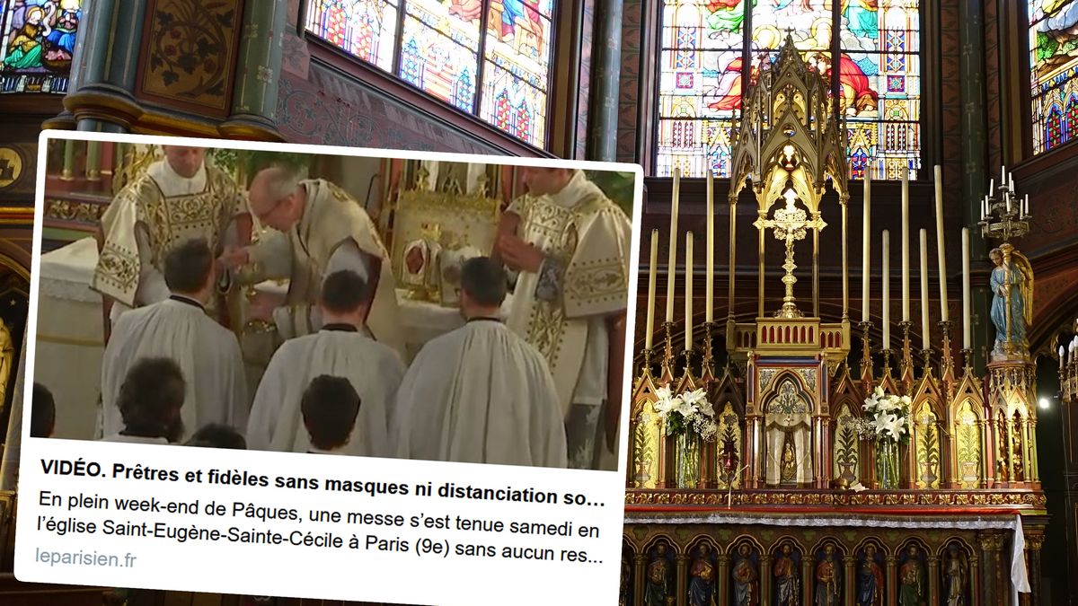 Francuscy księża nie przestrzegali  obostrzeń sanitarnych