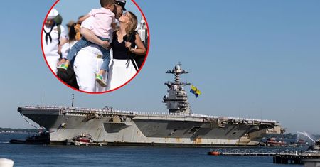 USS Gerald R. Ford wrócił do USA. Po 11 miesiącach misji