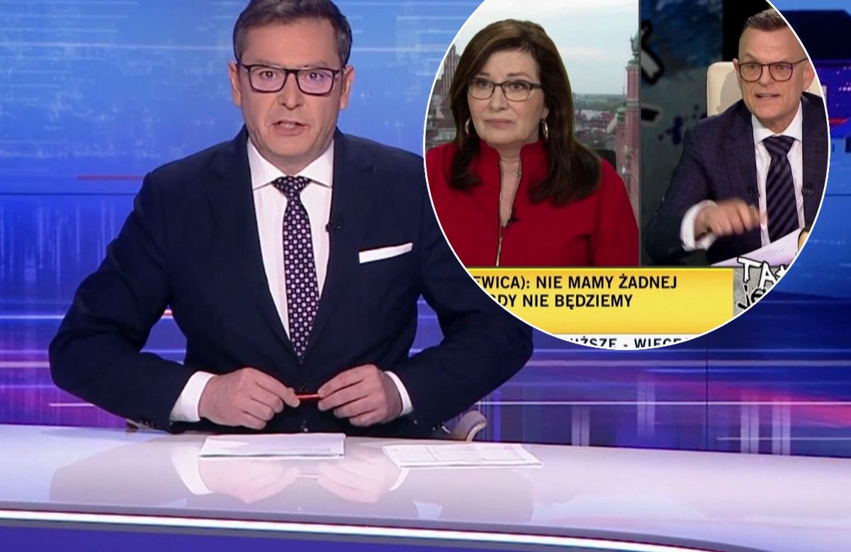 "Wiadomości" pokazały fragment programu TVN. Dostało się Morozowskiemu