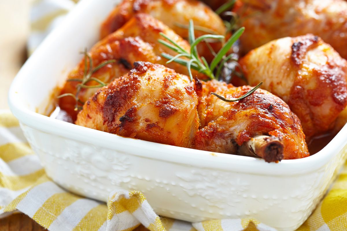 Bake chicken in this liquid for amazing flavor and texture