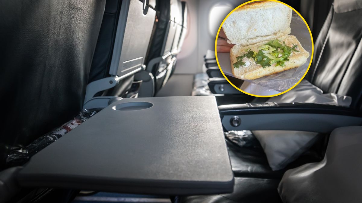 Zaserwowana kanapka zszokowała pasażerkę 
