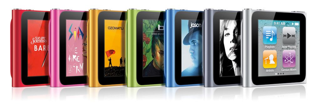 Nowy iPod nano - bez przycisków, ale z ekranem Multi-Touch 2