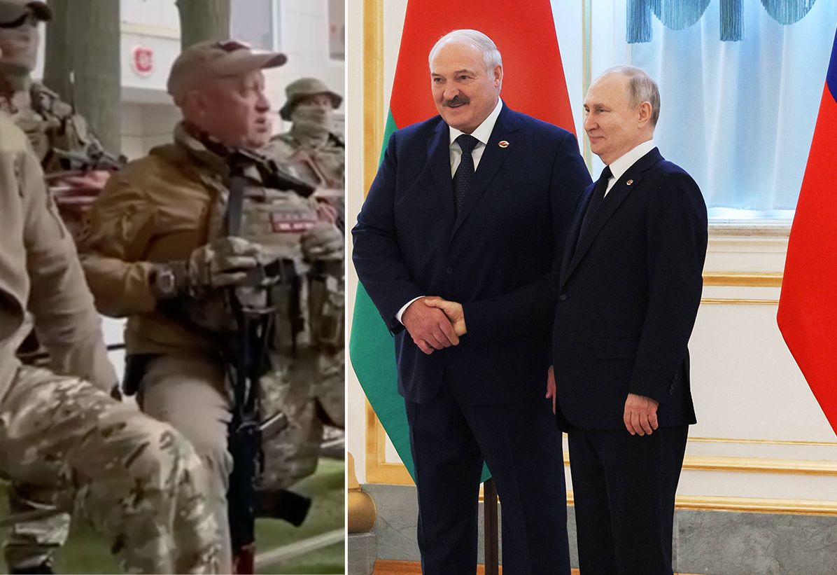 Yevgeny Prigozhin, Putin, Łukaszenka