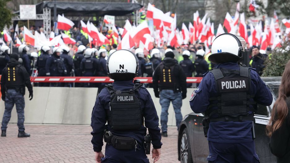 Strajk generalny rolnik�w w Warszawie
06.03.2024 Warszawa Strajk generalny rolnikow w Warszawie, fot. Tomasz Jastrzebowski/REPORTER
Tomasz Jastrzebowski/REPORTER