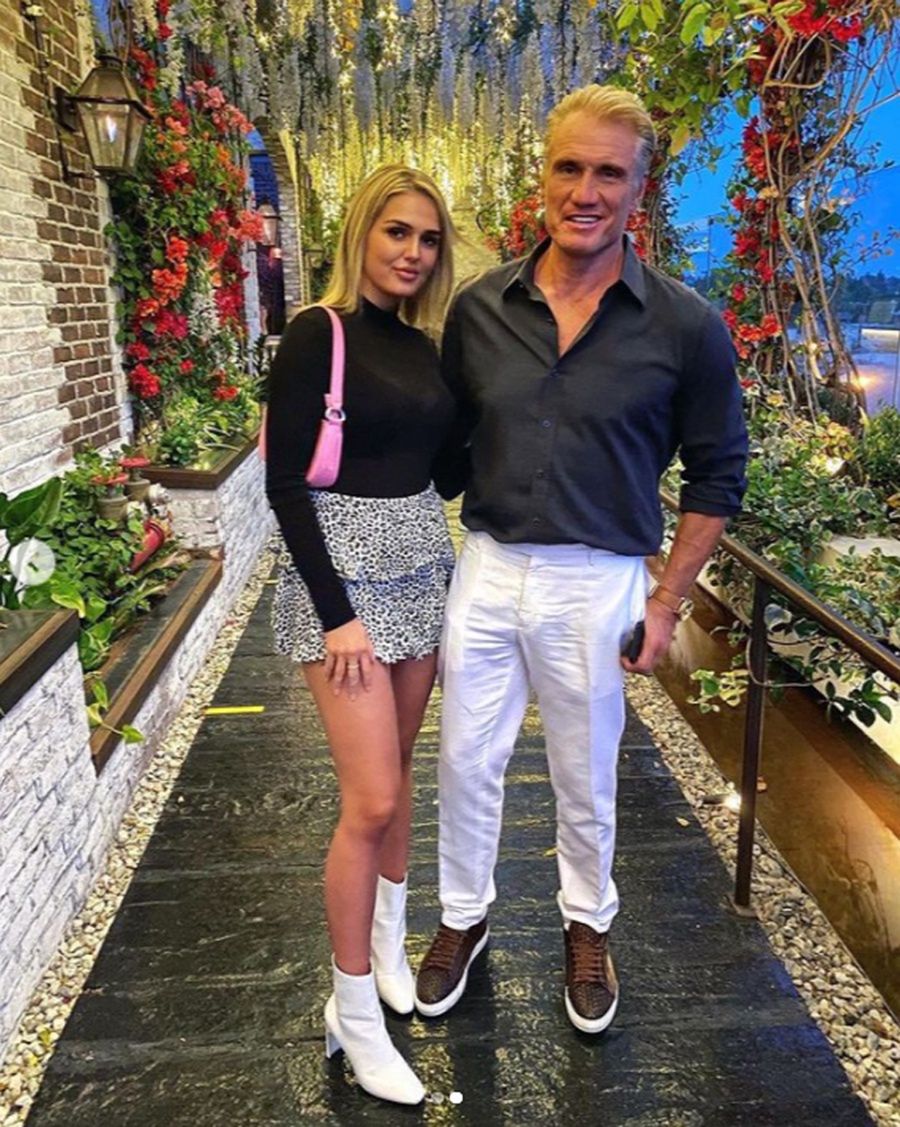 Dolph Lundgren i Emma Krokdal