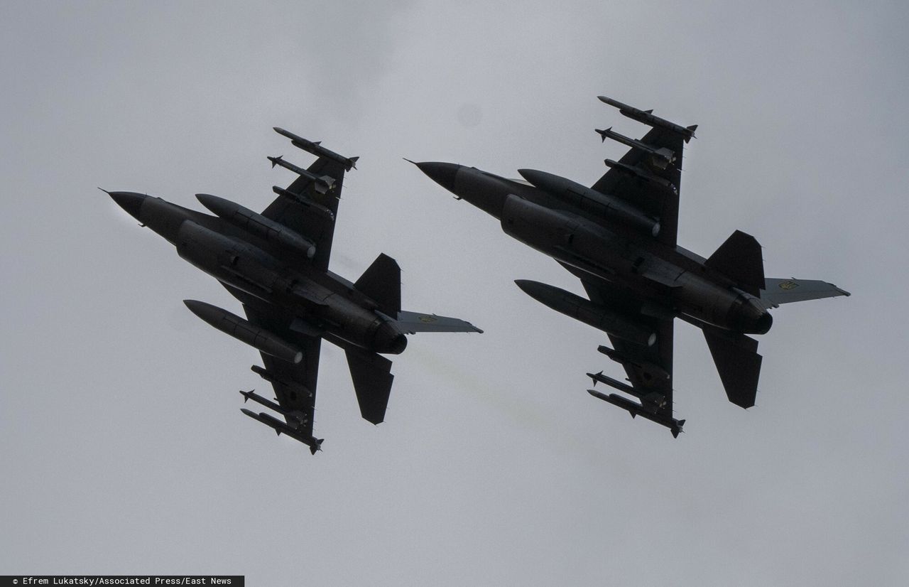 F-16 fighter jets in Ukraine