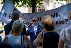 Warszawa. "Pomijani przez społeczeństwo". Manifestacja niewidomych i niedowidzących