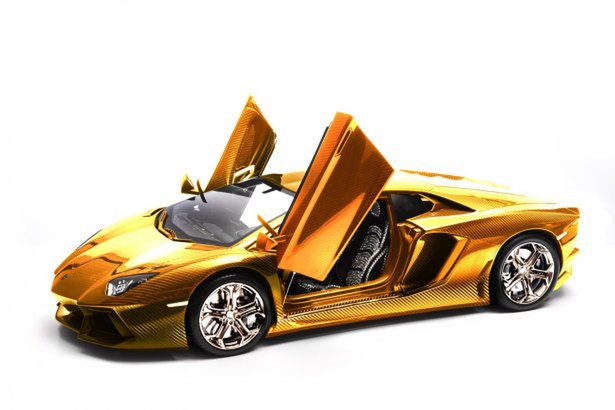 Lamborghini Aventador LP700-4 w złocie i diamentach za 3,5 mln euro