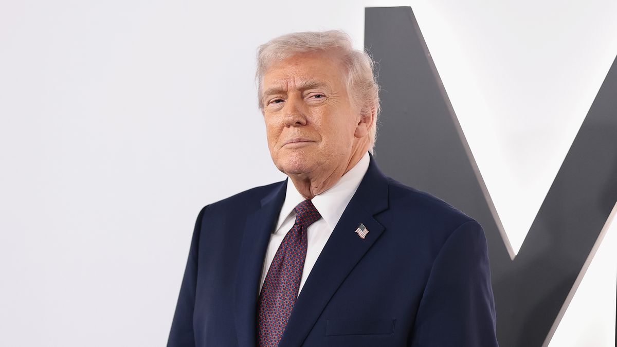 WASHINGTON, DC - JANUARY 29: President Donald Trump attends Amazon MGM's "Melania" World Premiere at The Trump Kennedy Center on January 29, 2026 in Washington, DC. (Photo by Dimitrios Kambouris/Getty Images)