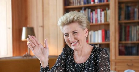 Choinka w Pałacu Prezydenckim. Agata Kornhauser-Duda udekorowała drzewko niezwykłymi bombkami