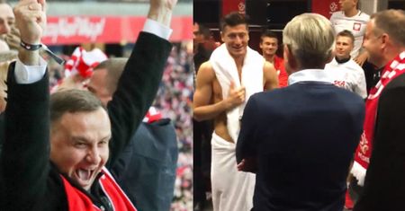 Wzruszony Duda dziękuje piłkarzom za mecz z Czarnogórą: "Pokazujecie panowie KLASĘ, nie tylko na boisku"