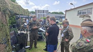 Żołnierze 9 ŁBOT szkolili w Radomsku przedstawicieli samorządów z siedmiu powiatów