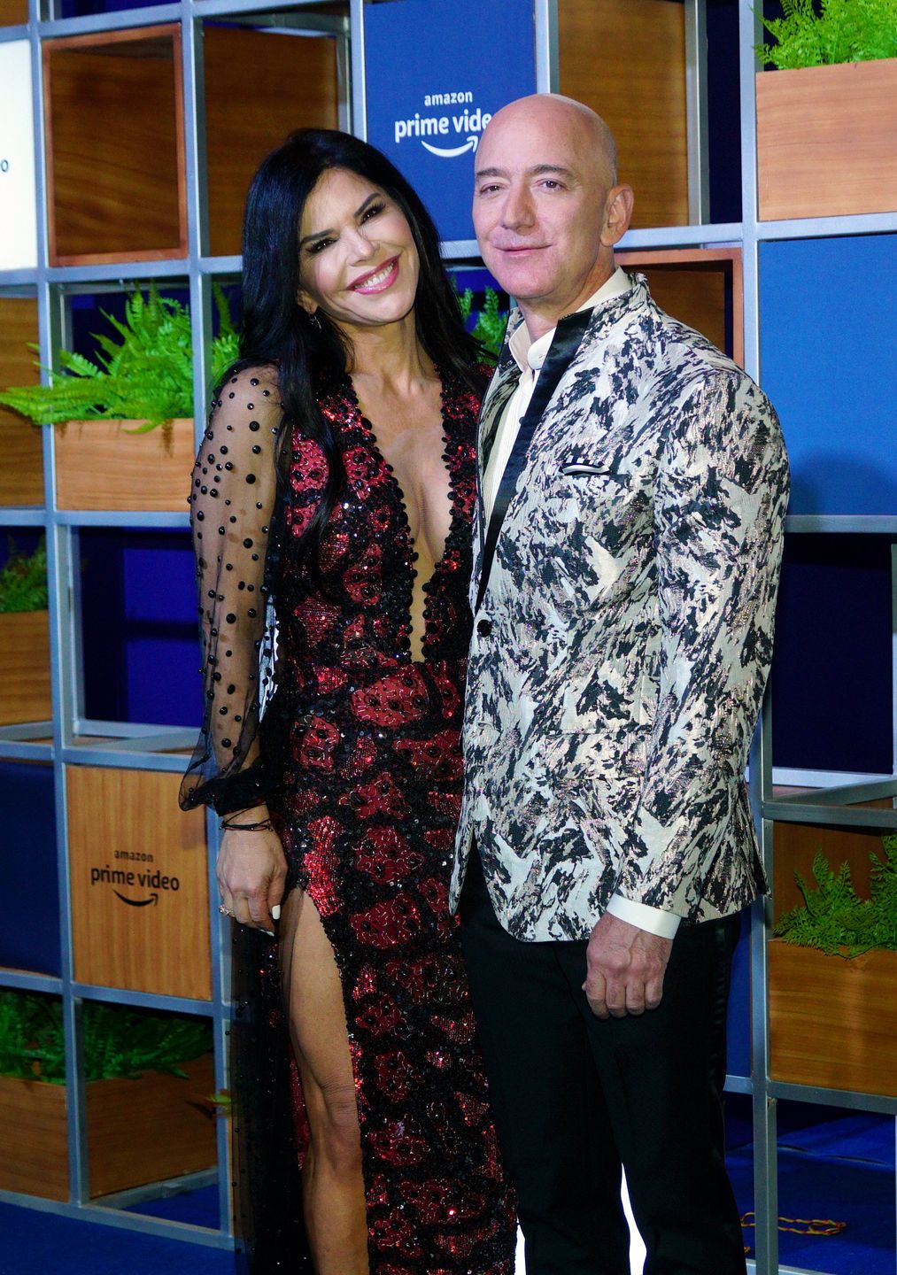 Lauren Sanchez i Jeff Bezos w 2020 roku