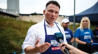Mentzen ostro o Nawrockim. "Bardzo duży błąd"