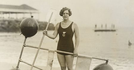 Cena sławy. Gertrude Ederle, pierwsza kobieta, która przepłynęła Kanał La Manche