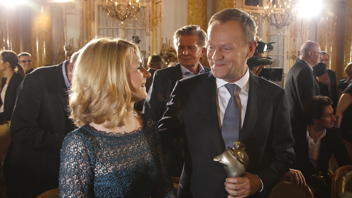 Donald Tusk, Małgorzata Tusk (2012)