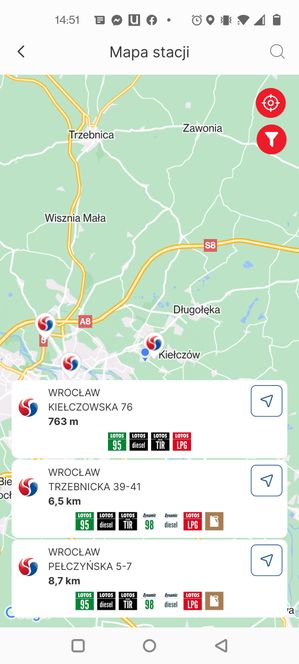 Lotos Navigator: wbudowana nawigacja w aplikację
