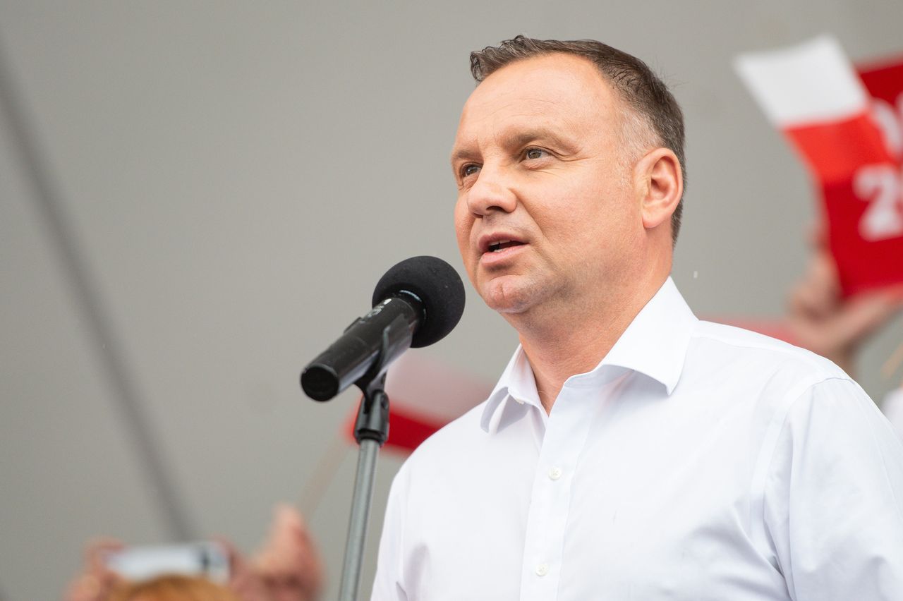 Wybory prezydenckie 2020. Andrzej Duda o debacie WP, TVN24 i Onetu: niech się media dogadają