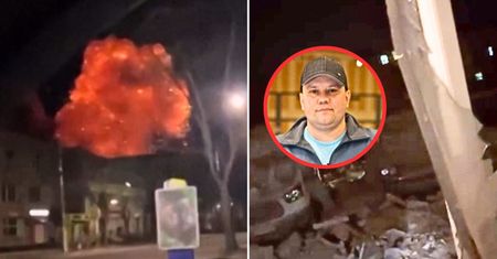 Moment ataku Rosji na hotel w Ukrainie. Polak przeżył i pokazał nagranie