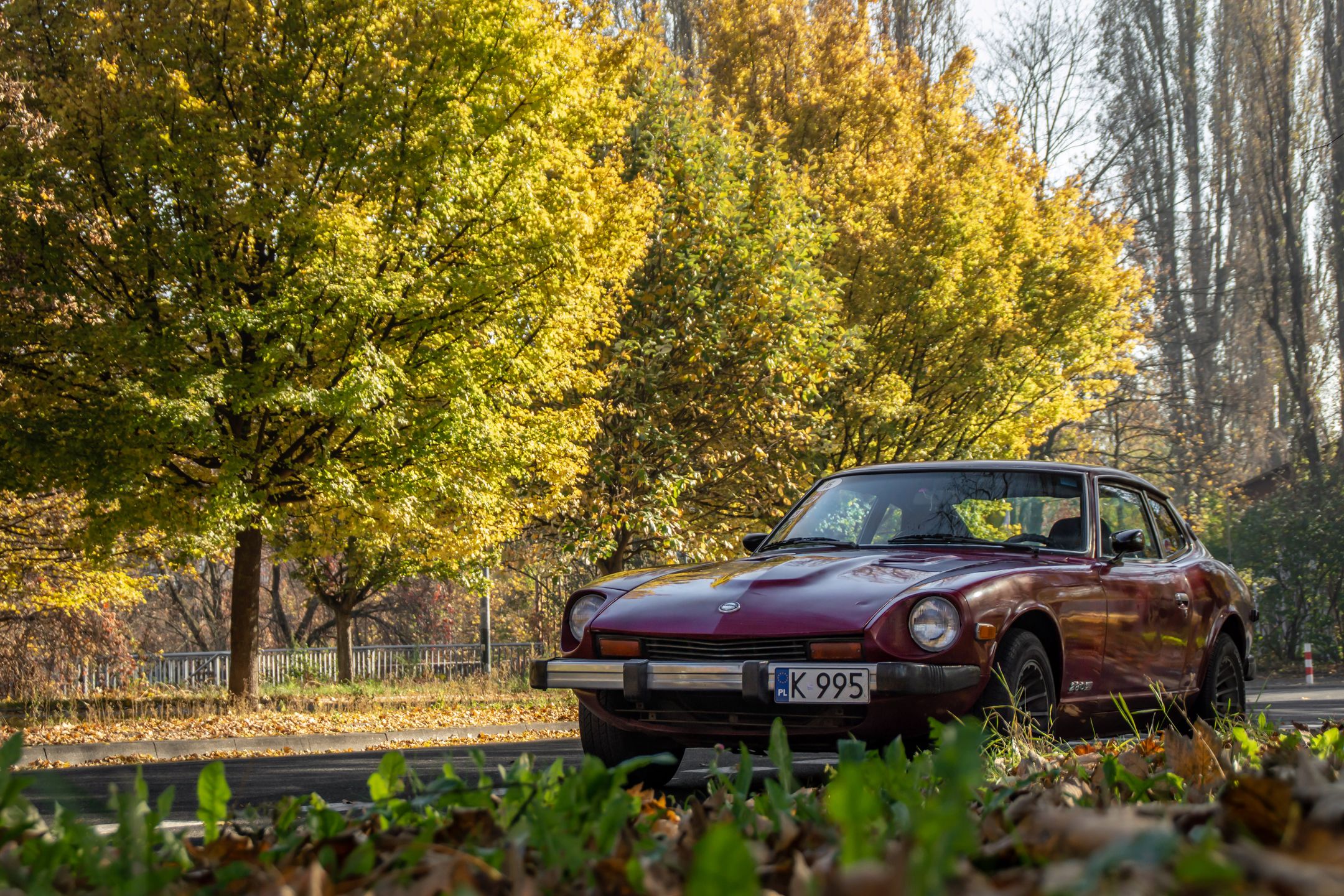 Datsun Grzegorza jest dodatkowo wyposażony w lusterka Racing z katalogu Datsun Competition oraz akcesoryjne. 14-calowe koła Wester Wheels