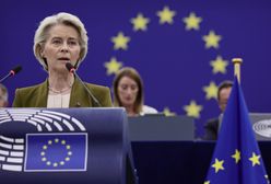 Von der Leyen o dronach nad Polską. Głośne owacje, posłowie aż wstali