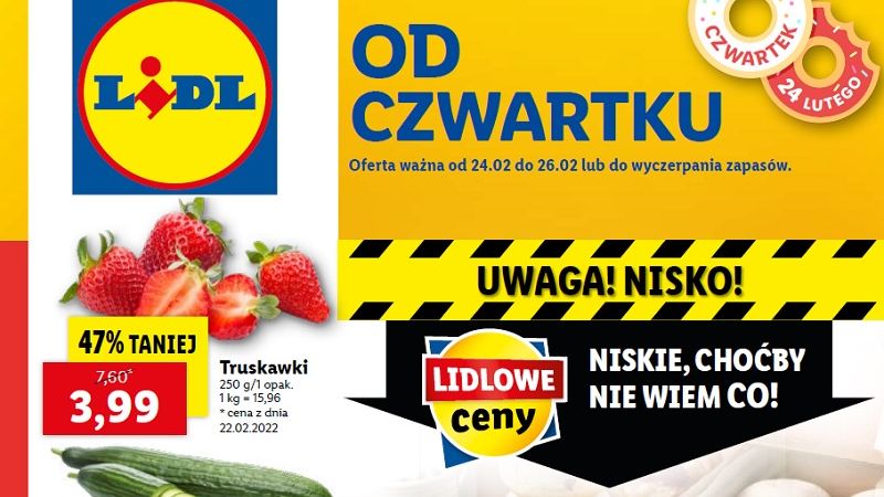 Lidl gazetka od czwartku 24.02