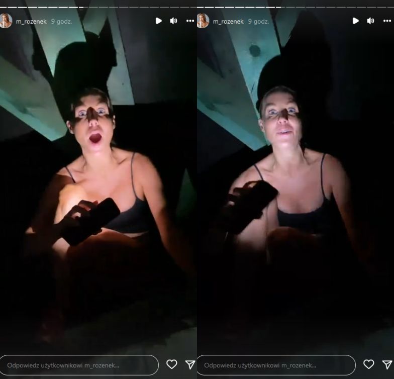 Małgorzata Rozenek "straszy" na strychu