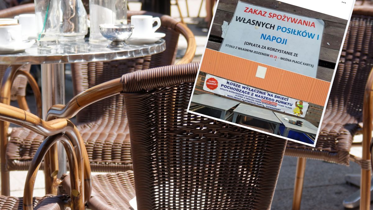 Komunikat grozy na Podhalu, czyli 85 złotych za skorzystanie ze stolika