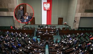 Incydent w Sejmie. Sprawą zajmuje się Straż Marszałkowska